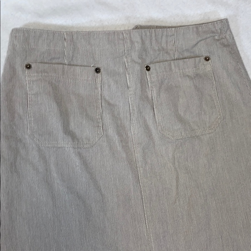 Kors Michael Kors straight long skirt cotton 4 - Picture 8 of 12